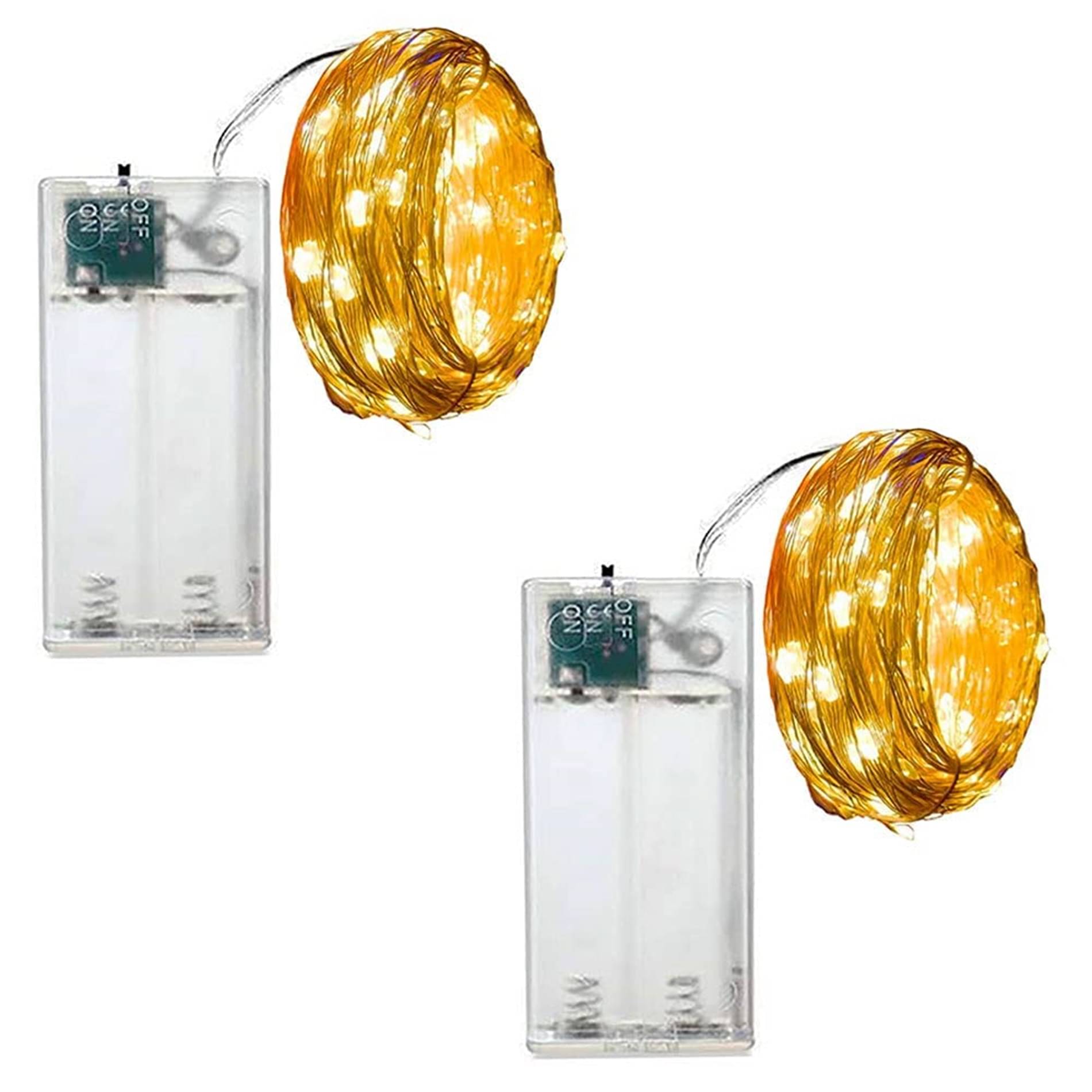     			ATIPRIYA Yellow 6M Rotating Light ( Pack of 2 )