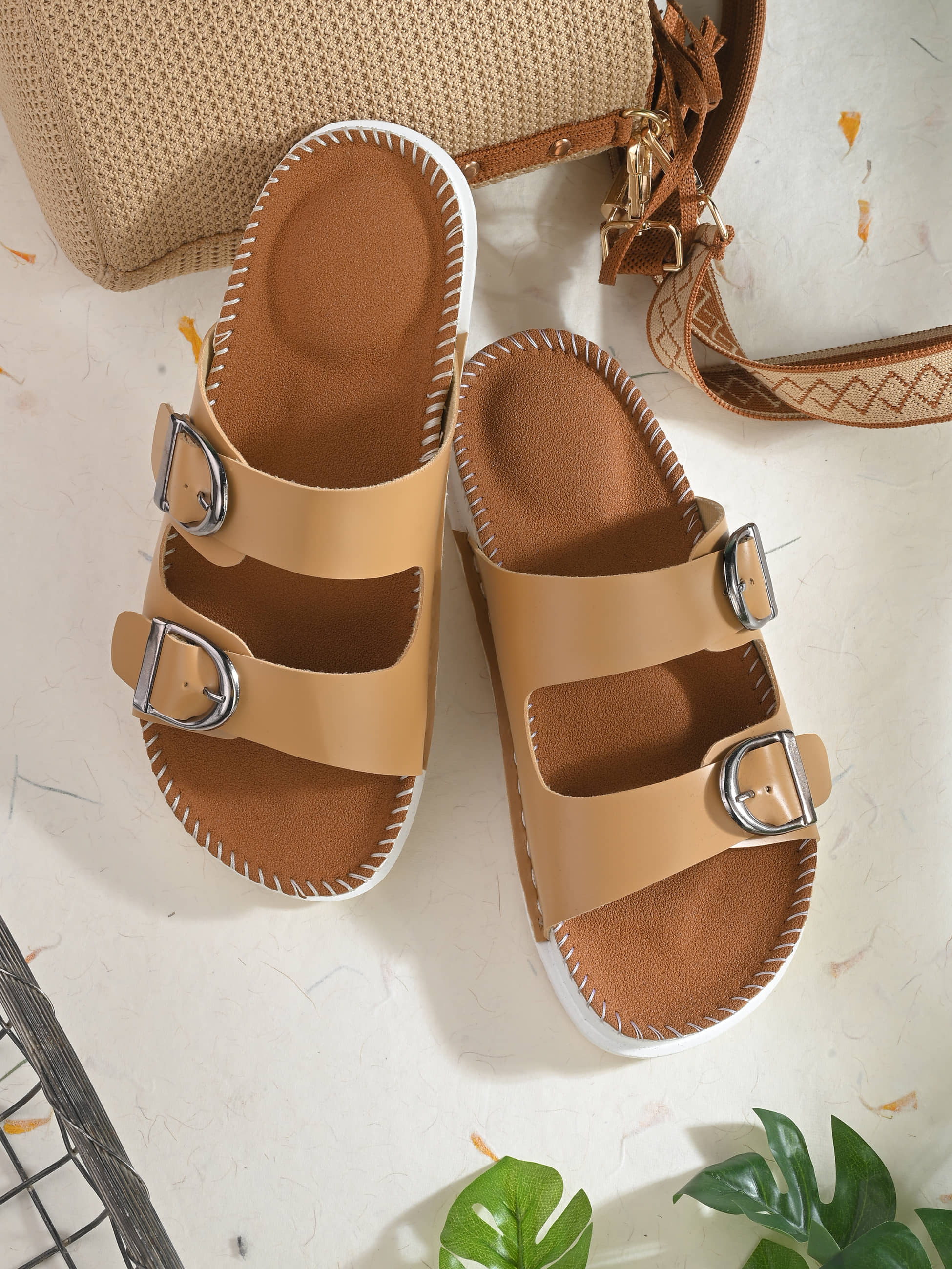 Aadi Blue Floater Sandals