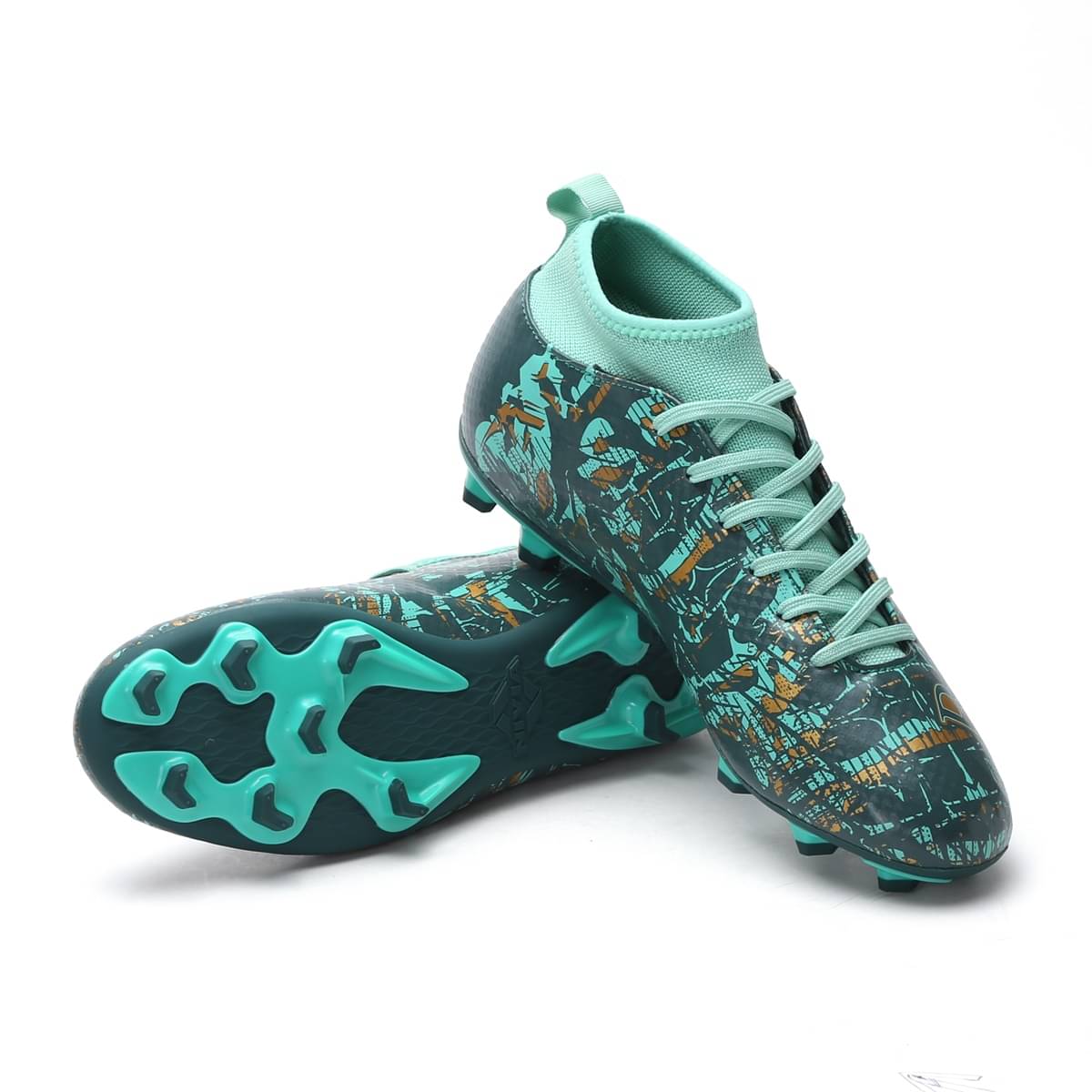     			Aivin Booster Green Football Shoes