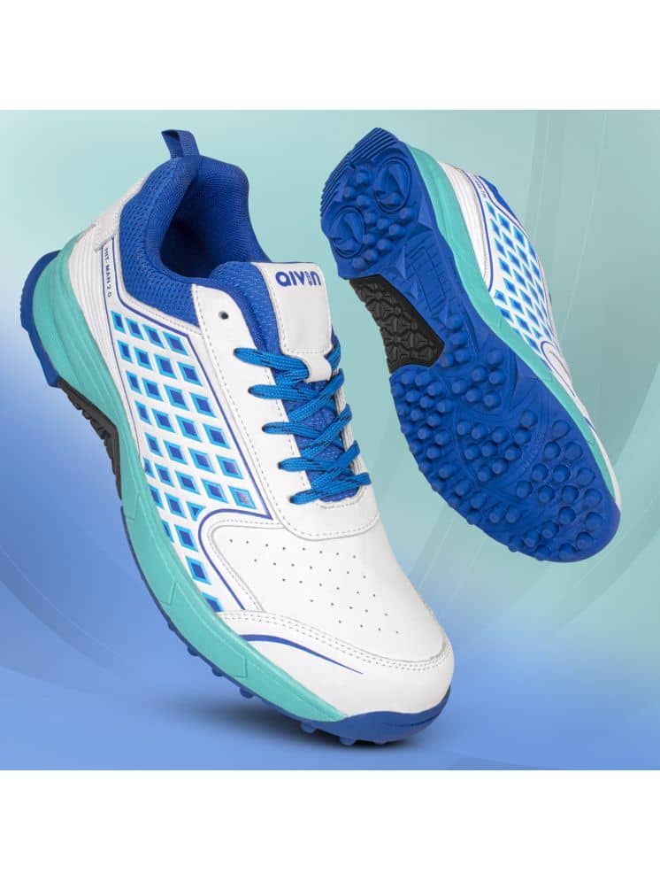 Aivin Hit-Man 2.0 Blue Cricket Shoes - Sports Shoes | Buy online on ZillyBuy