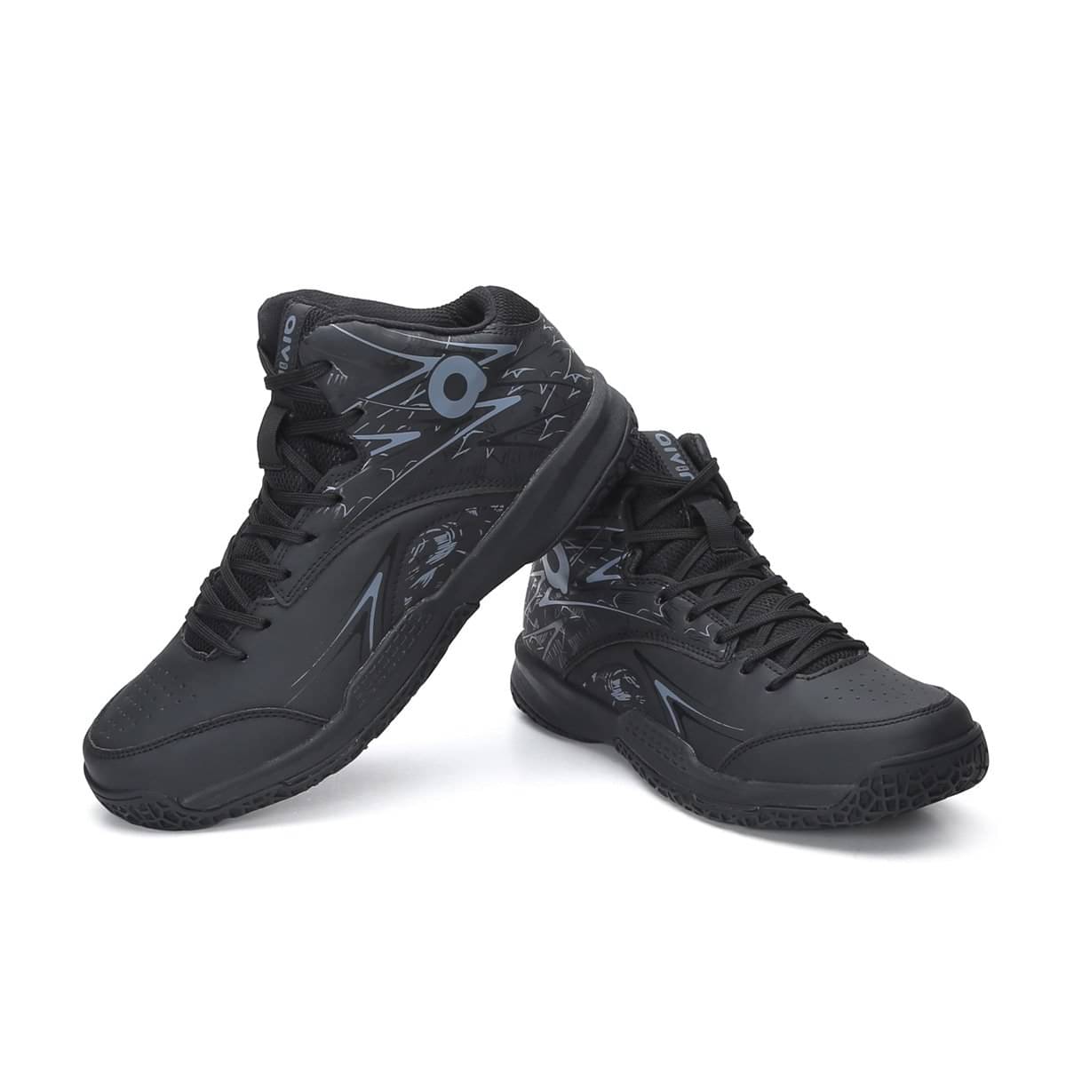     			Aivin Troopers Black Basketball Shoes