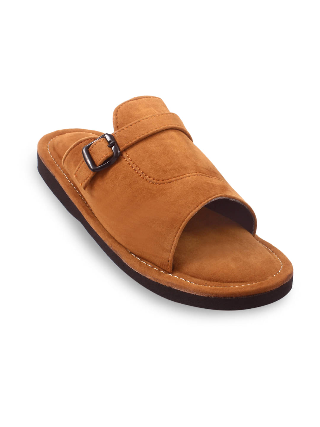     			Anjaneya Creations Tan Men's Mule