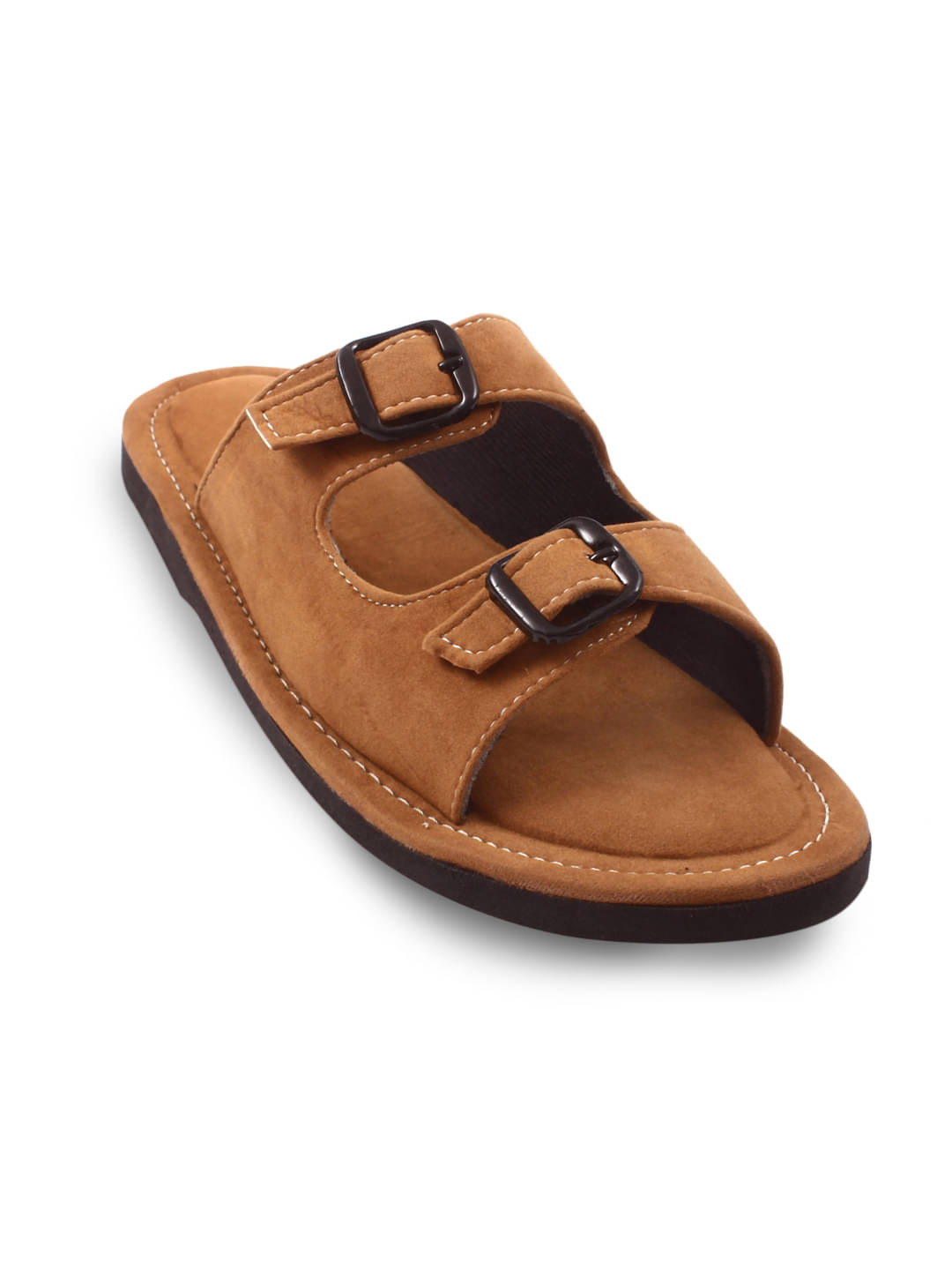     			Anjaneya Creations Tan Men's Mule