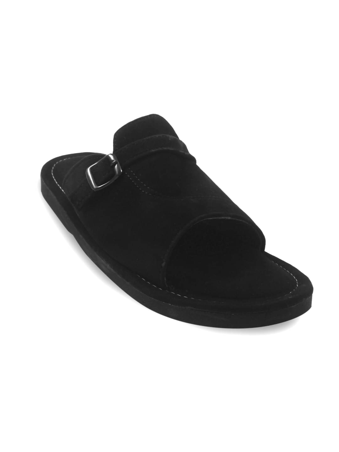     			Apratim Black Men's Mule