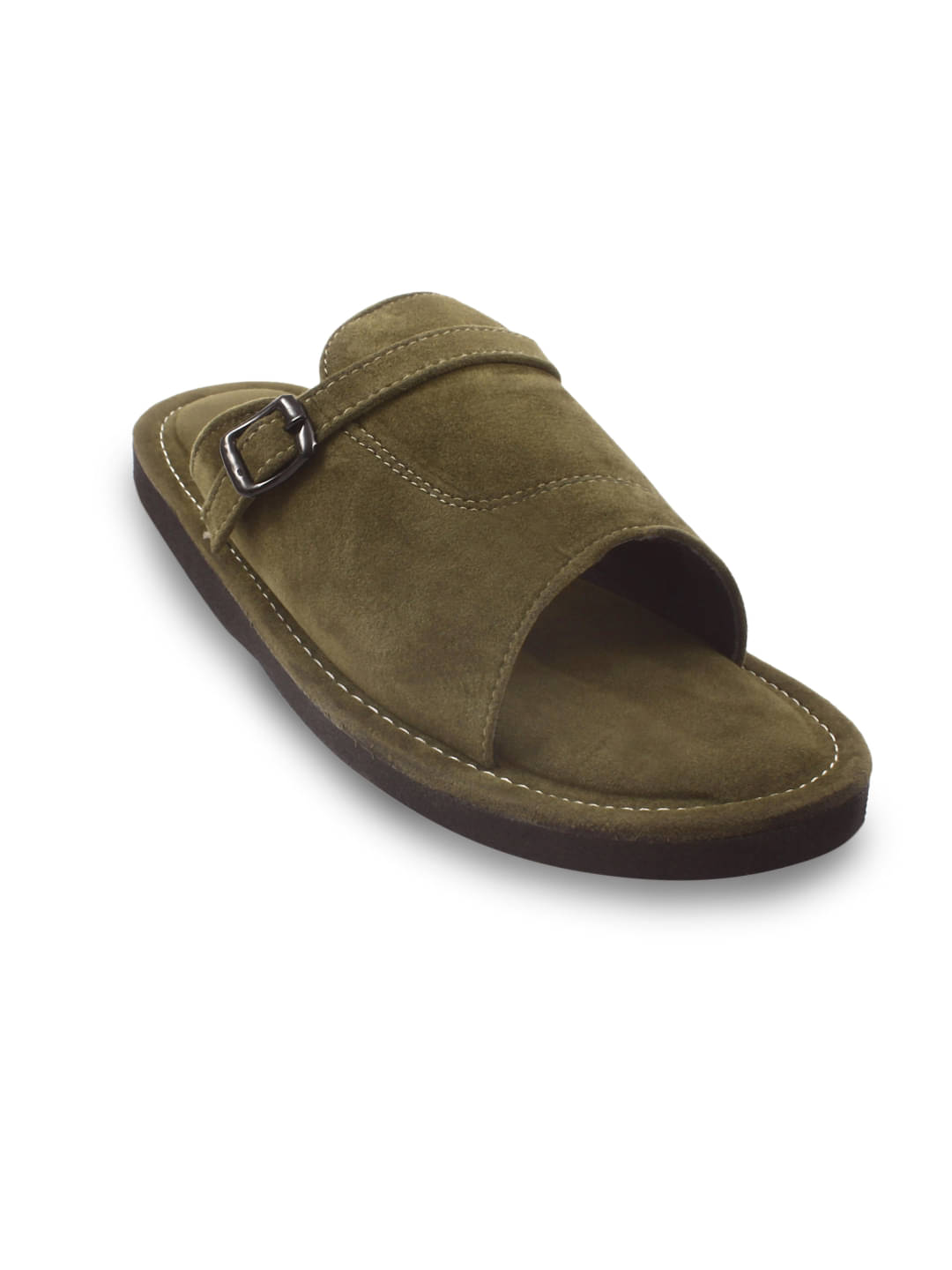     			Apratim Green Men's Mule