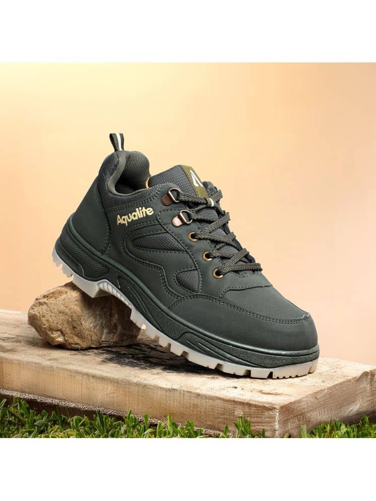Aqualite ATR-101 Casual Shoes for Men Olive Men's Trekking Shoes - Casual Shoes | Buy online on ZillyBuy