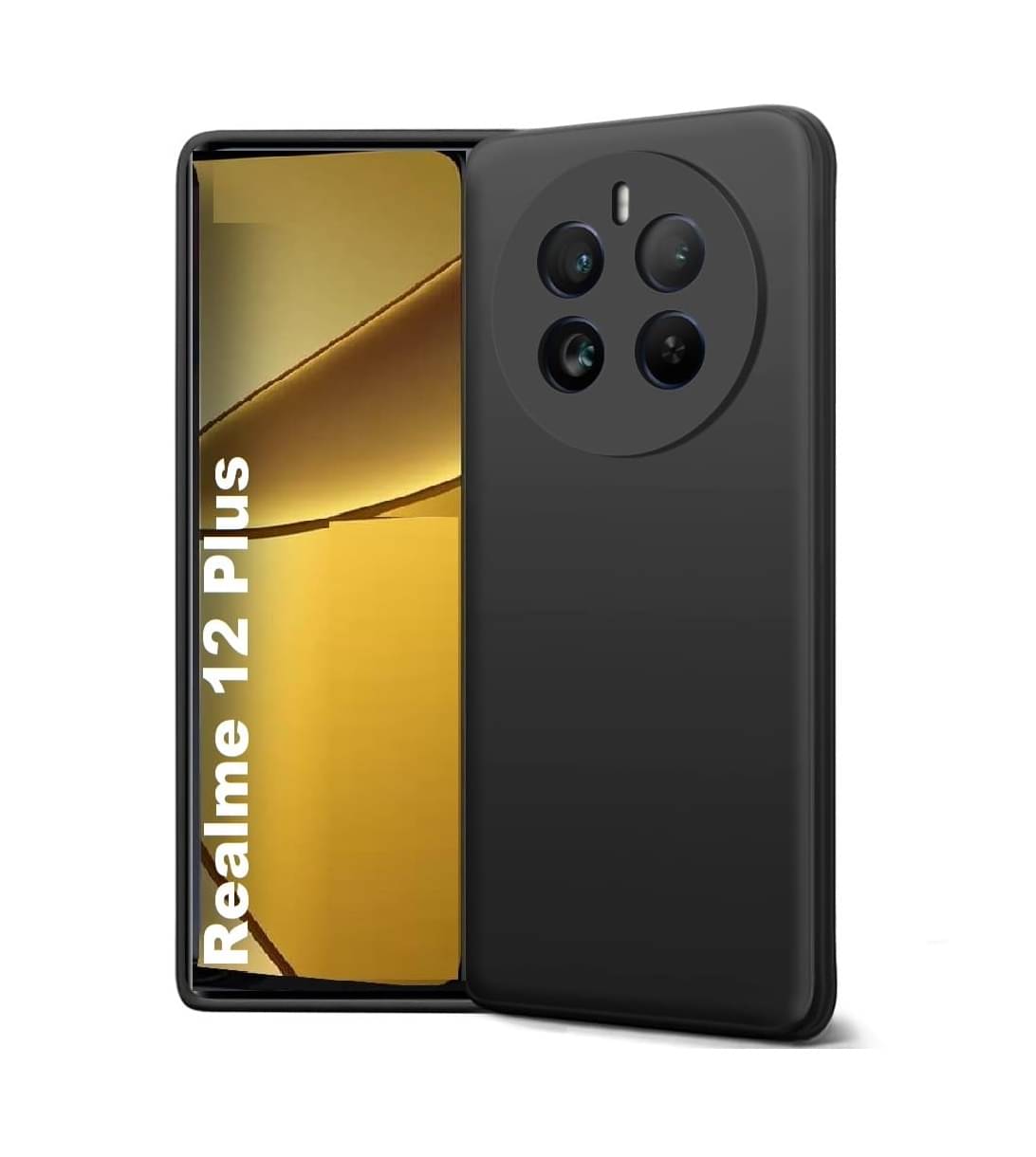 BEING STYLISH Plain Cases Compatible For Silicon Realme 12 Plus 5G ( Pack of 1 )     			BEING STYLISH Plain Cases Compatible For Silicon Realme 12 Plus 5G ( Pack of 1 )