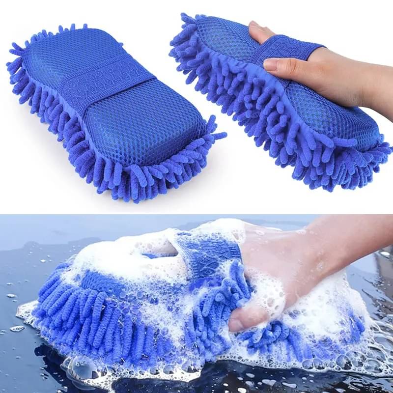     			Car Washing Sponge With Microfiber
