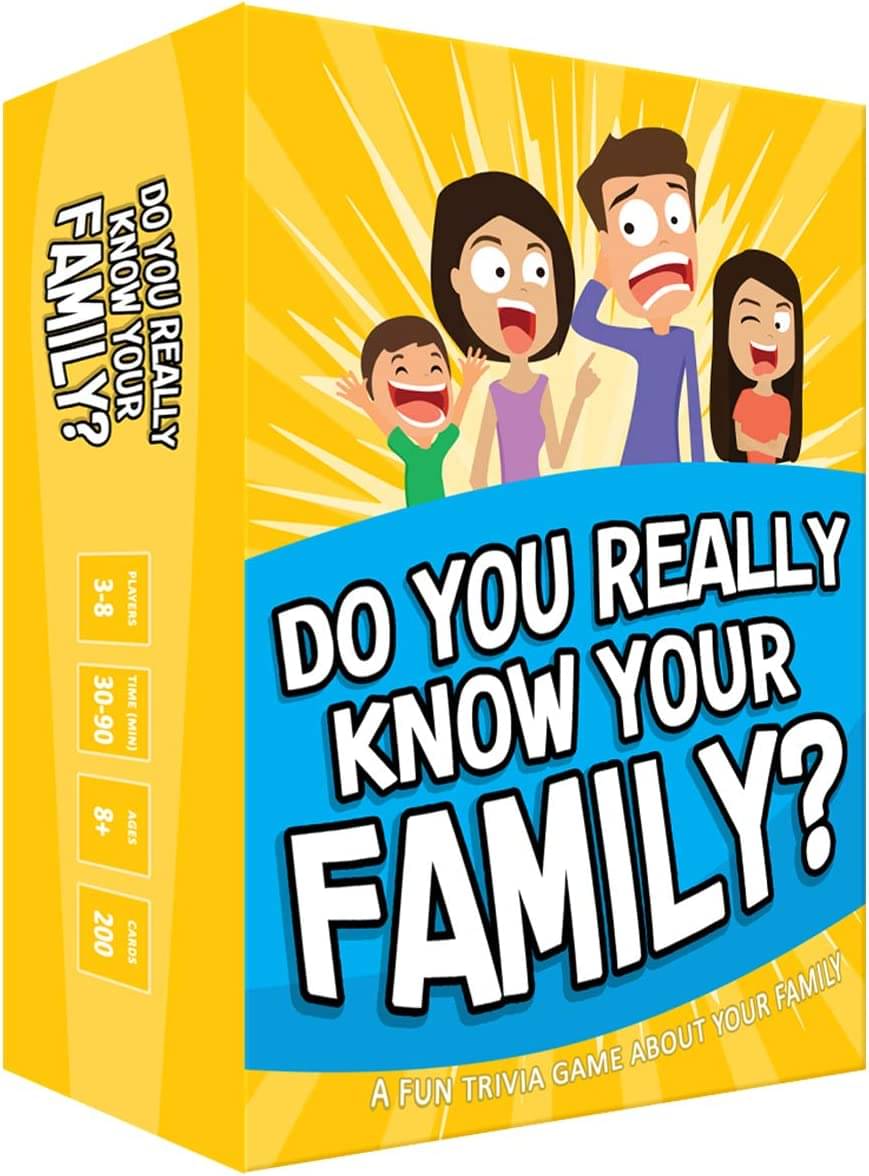 Chocozone Do You Really Know Your Family Fun Card Games for Kids Family Games Toys for 8+ Years Old Boys & Girls Chocozone Do You Really Know Your Family Fun Card Games for Kids Family Games Toys for 8+ Years Old Boys & Girls