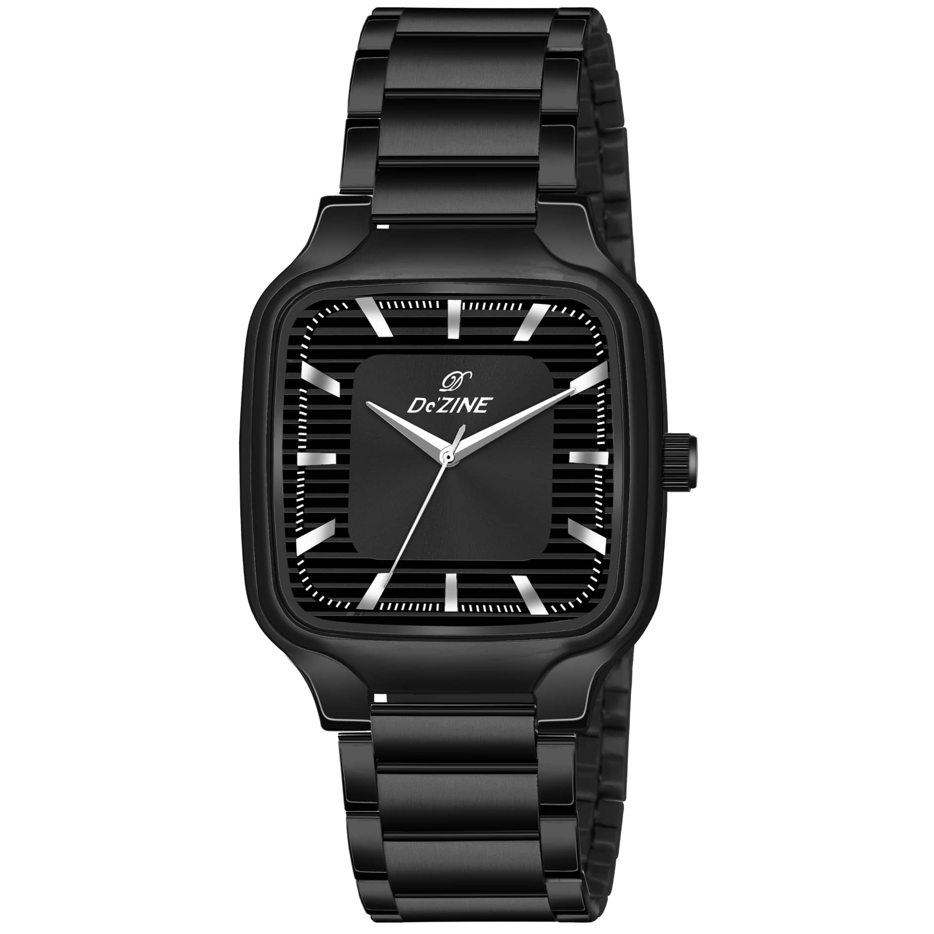 Dezine Black Metal Analog Men's Watch