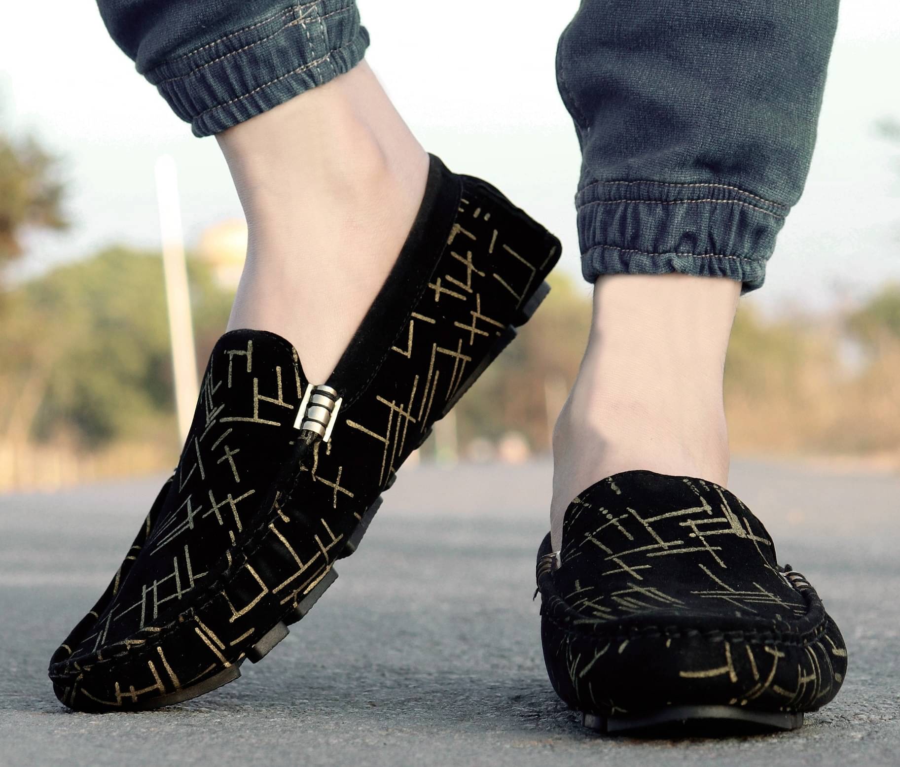     			FOGGY Black Men's Driving