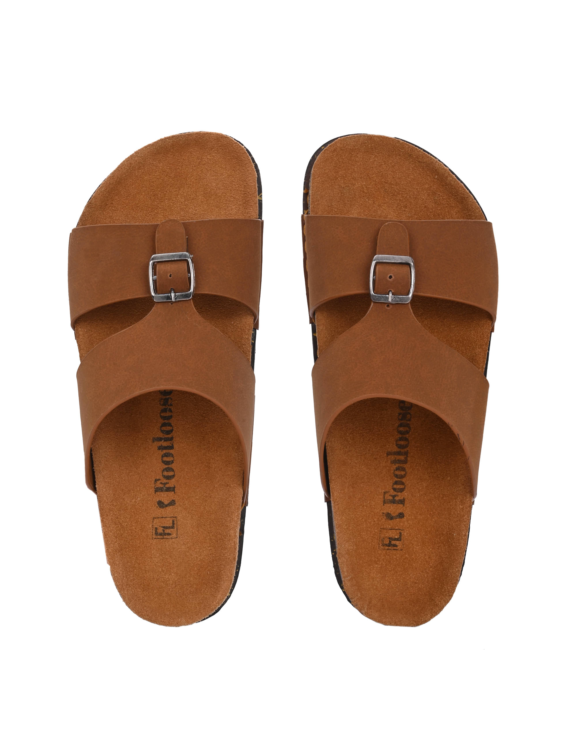     			Footloose Tan Men's Leather Slipper