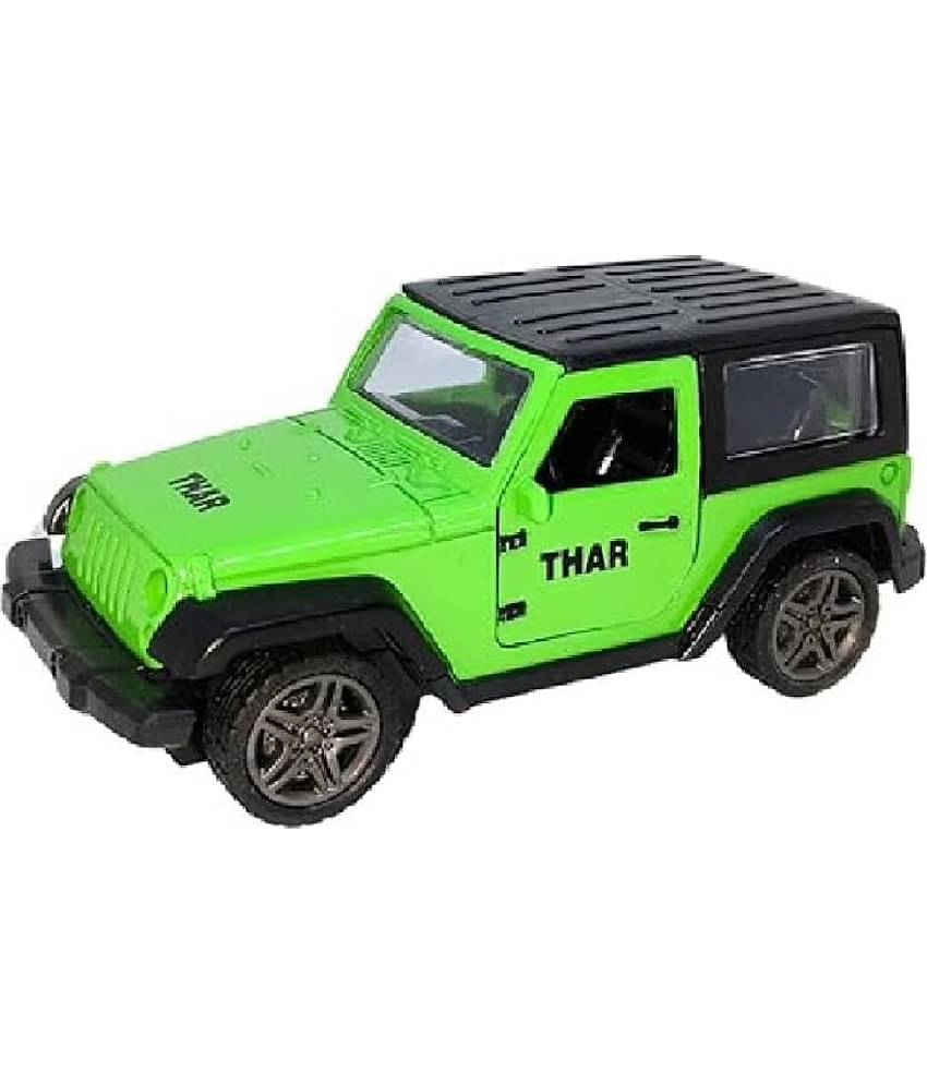 Kidsaholic Thar. car Toy for Kids in diecast Metal, openable Doors, 1:32(Random Color) (Free subscription of kids Educational worksheets)