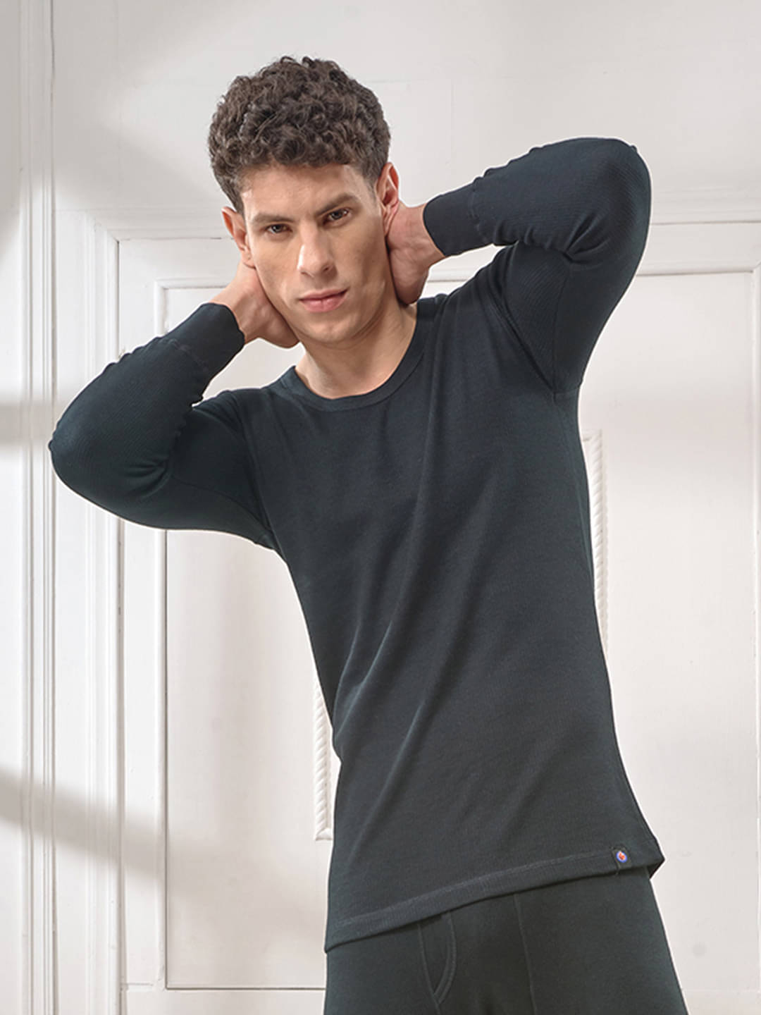 Lux Inferno Pack of 1 Cotton Blend Thermal Tops For Men's ( Black ) Lux Inferno Pack of 1 Cotton Blend Thermal Tops For Men's ( Black )