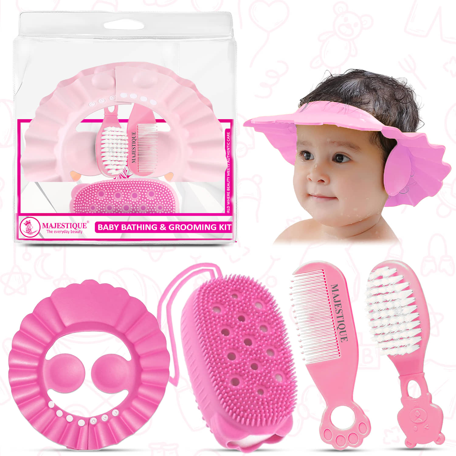 MAJESTIQUE Baby Kit 80 g Pack of 4