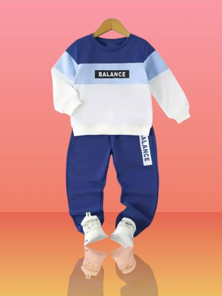 ODIMENT Pack of 1 Boys Cotton T-Shirt & Pants Set ( Multicolor )