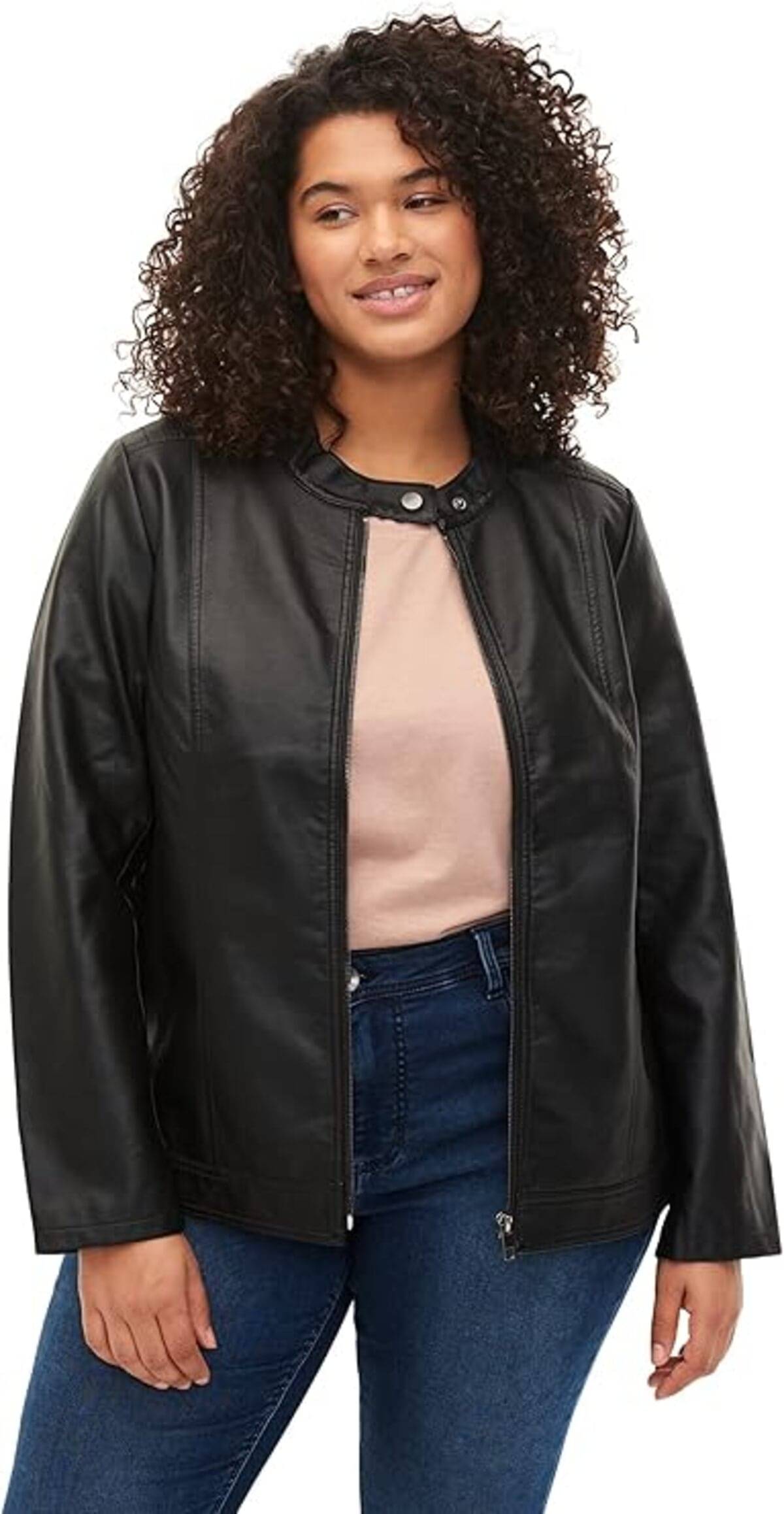 PLUS PARADISE Women Regular Jacket ( Black ) PLUS PARADISE Women Regular Jacket ( Black )