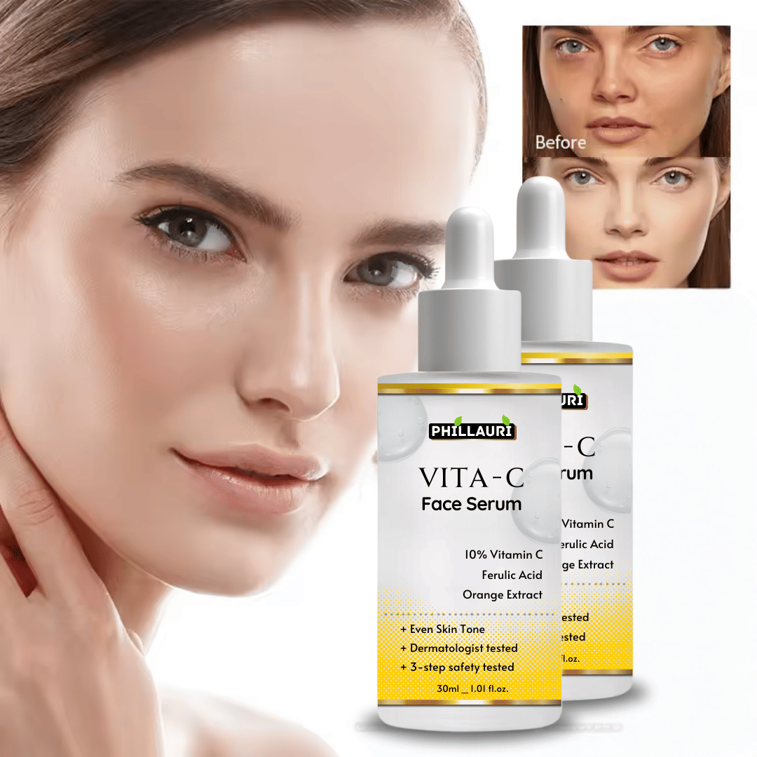     			Phillauri Face Serum Vitamin C Acne Removal For All Skin Type ( Pack of 2 )