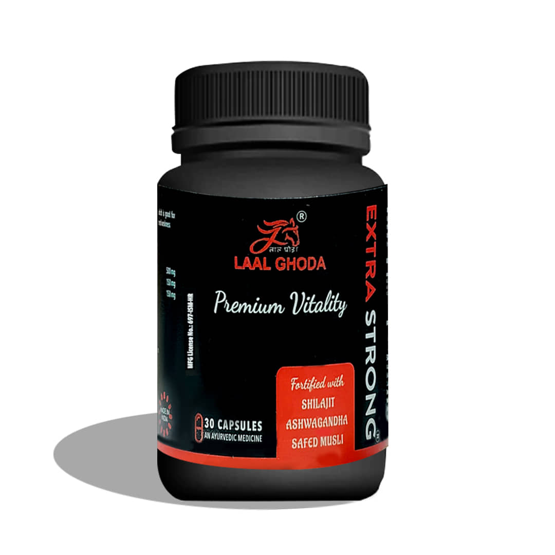 Shiajit Capsule- Vitality & Vigor Booster Supplement for Men