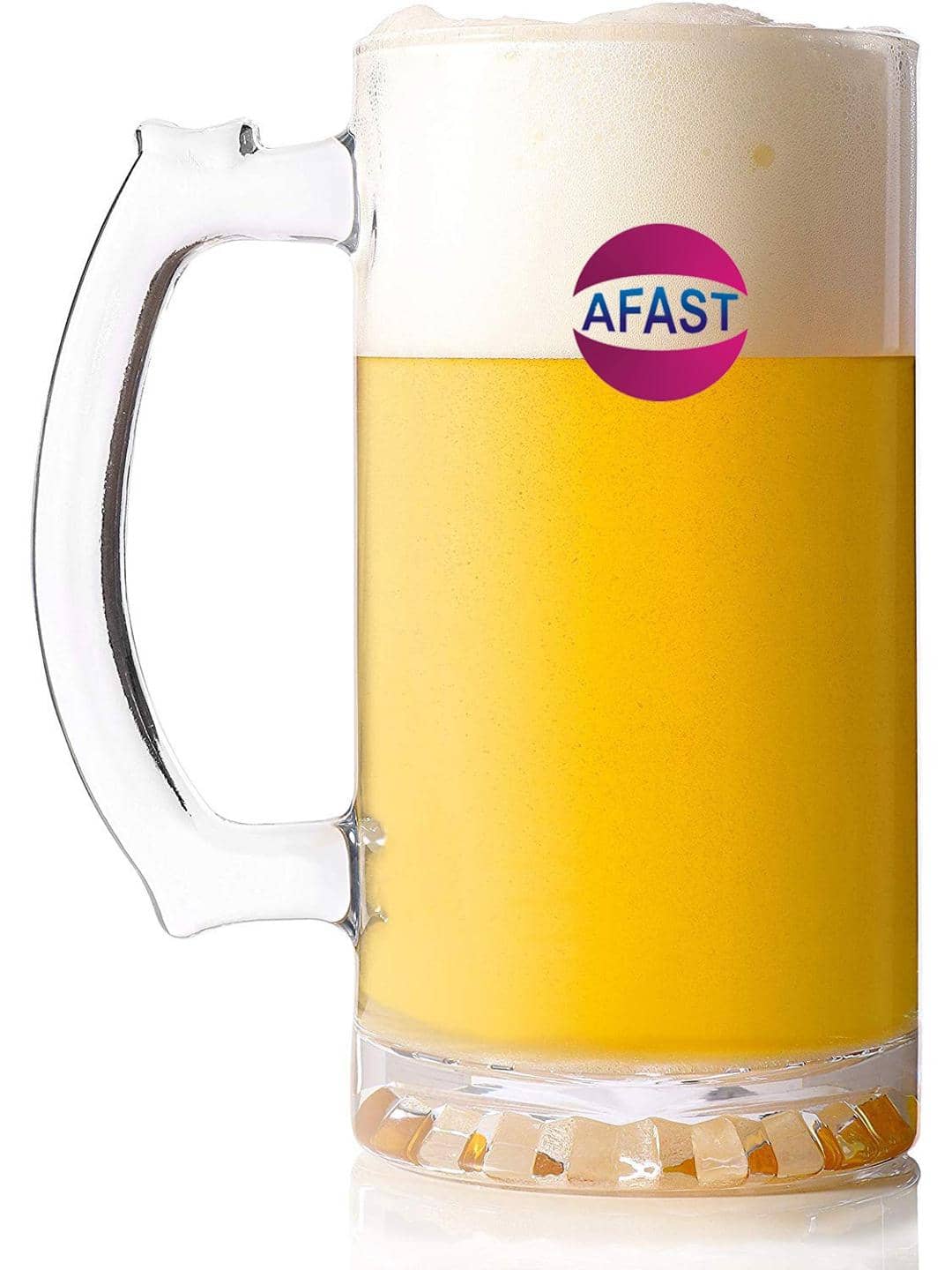 Somil MultiPurpose Glasses Glass Beer Glasses & Mug 500 ml ( Pack of 1 ) Transparent