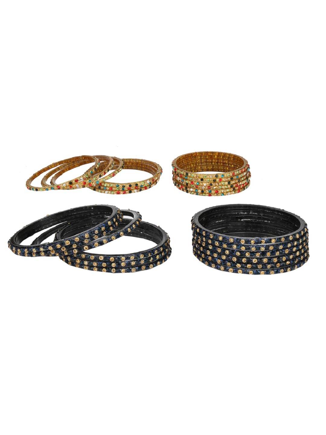 Somil Multicolor Bangle ( Pack of 24 ) Somil Multicolor Bangle ( Pack of 24 )