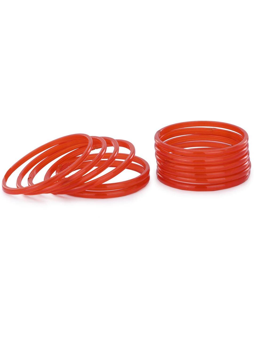     			Somil Red Bangle Set ( Pack of 12 )