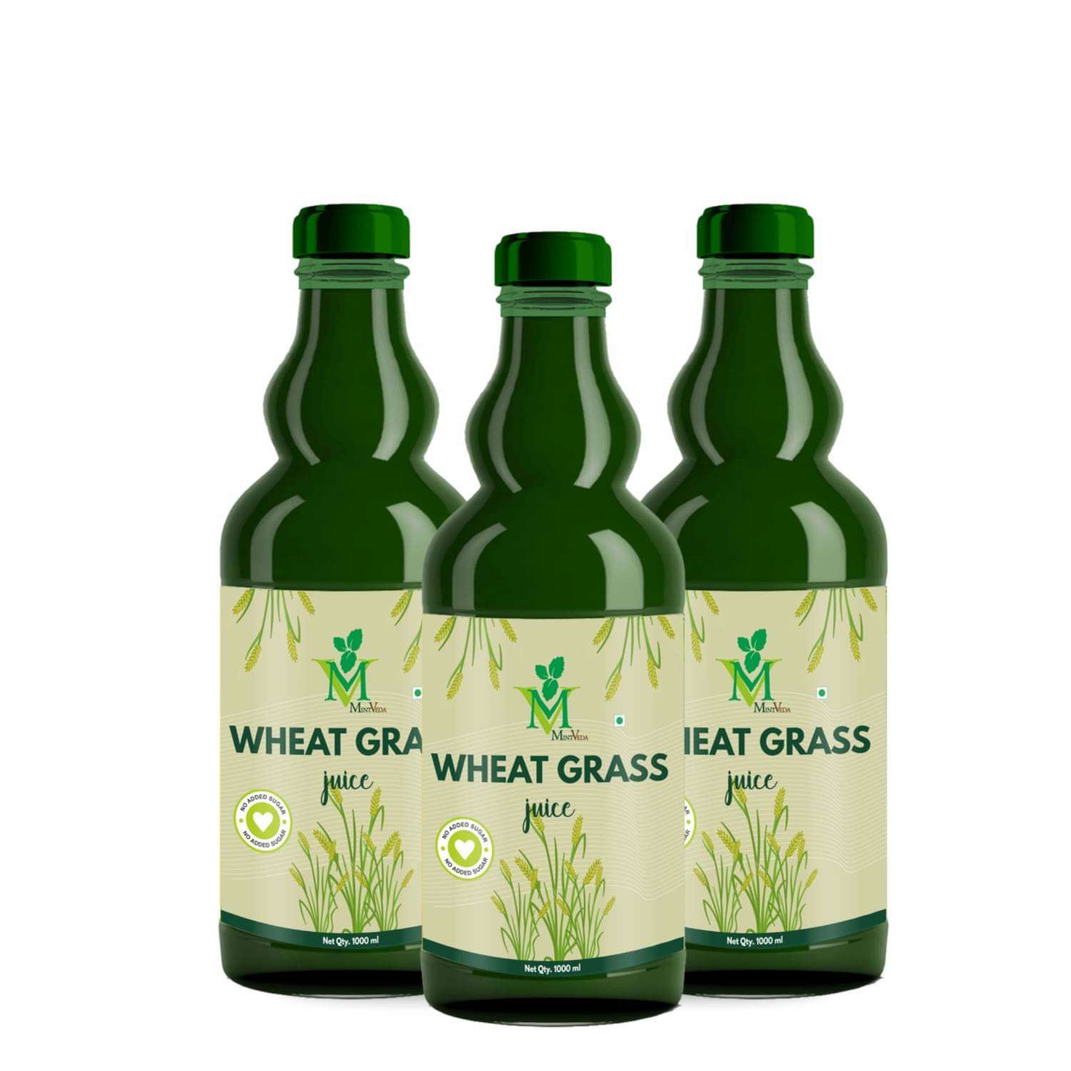     			Wheat Grass sugar free Juice Pack of 3 - 1000ml