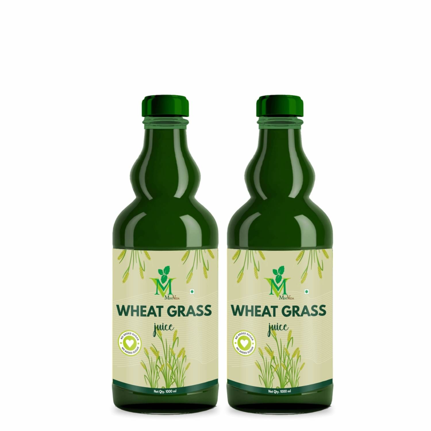     			Wheat Grass sugar free Juice Pack of 2 - 1000ml