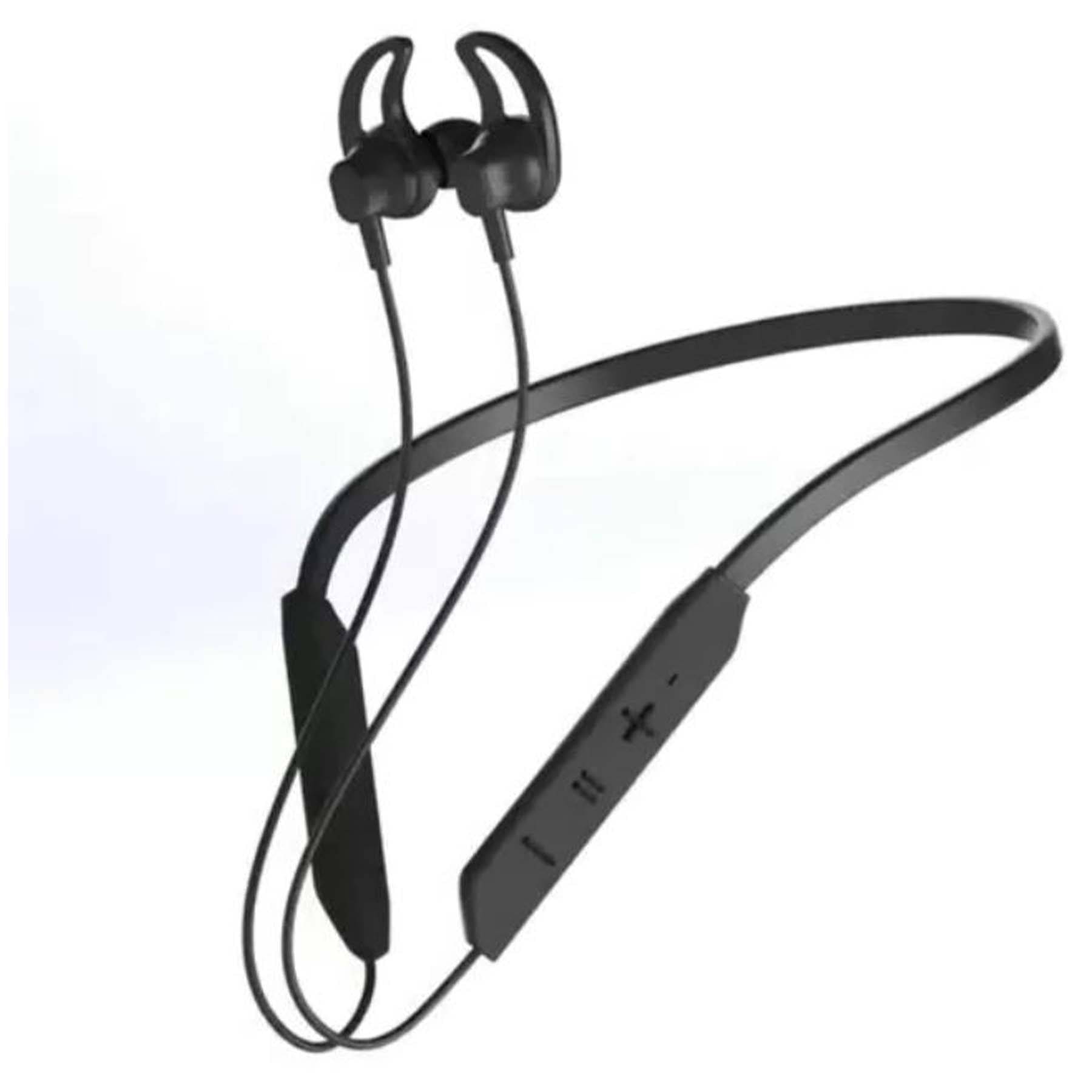 XYBEL Bluetooth Neckband In-the-ear Bluetooth Headset, Powerful Bass, Upto 30h Talktime - Black XYBEL Bluetooth Neckband In-the-ear Bluetooth Headset, Powerful Bass, Upto 30h Talktime - Black