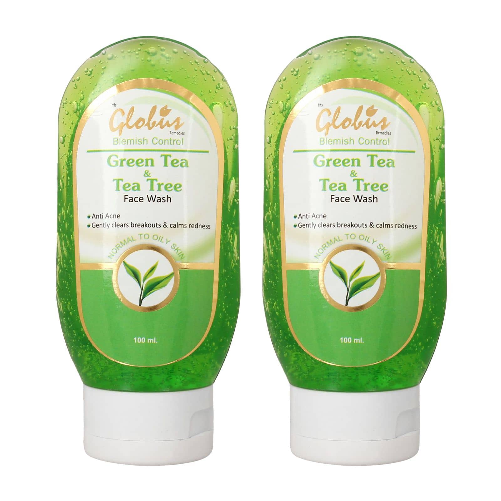 Globus Remedies - Acne or Blemishes Removal Face Wash For All Skin Type ( Pack of 2 )