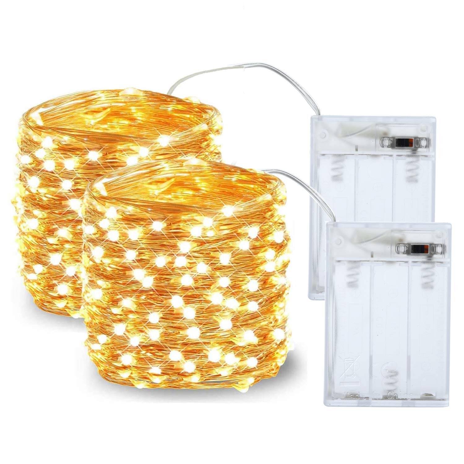     			ATIPRIYA Yellow 10 Mtr Rotating Light ( Pack of 2 )