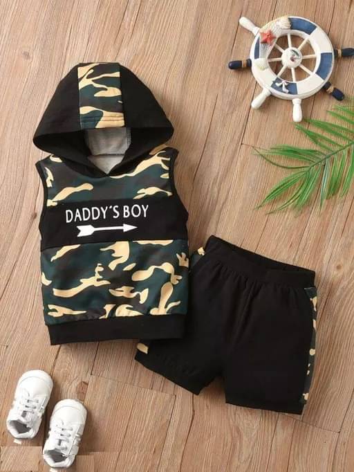 CUTEVIBE Pack of 1 Unisex for Baby Cotton Blend T-Shirt & Shorts ( Multicolor ) CUTEVIBE Pack of 1 Unisex for Baby Cotton Blend T-Shirt & Shorts ( Multicolor )