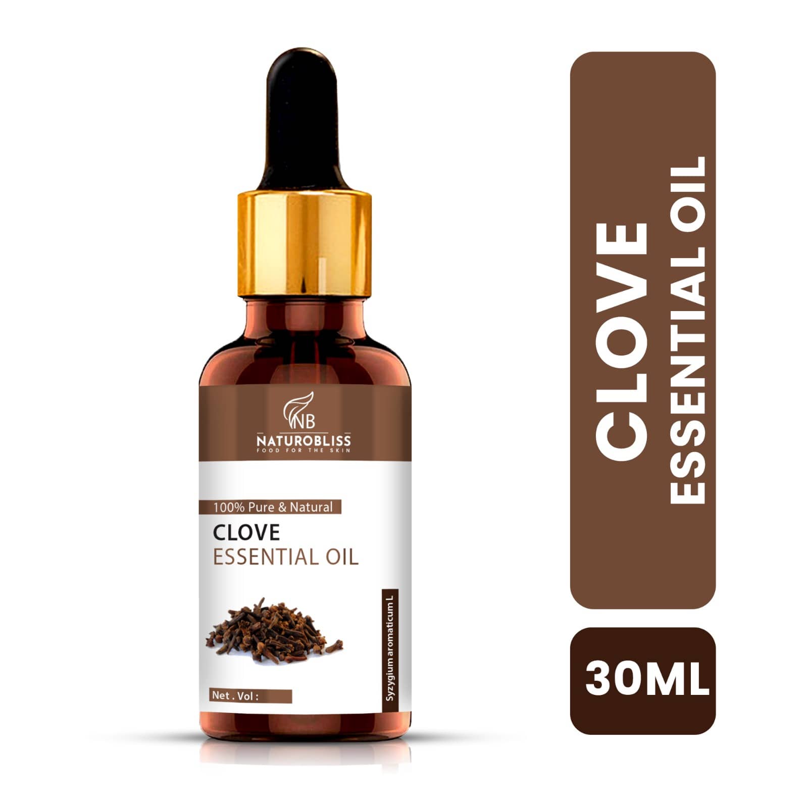 NaturoBliss Clove Essential Oil With Dropper 30 mL ( Pack of 1 )