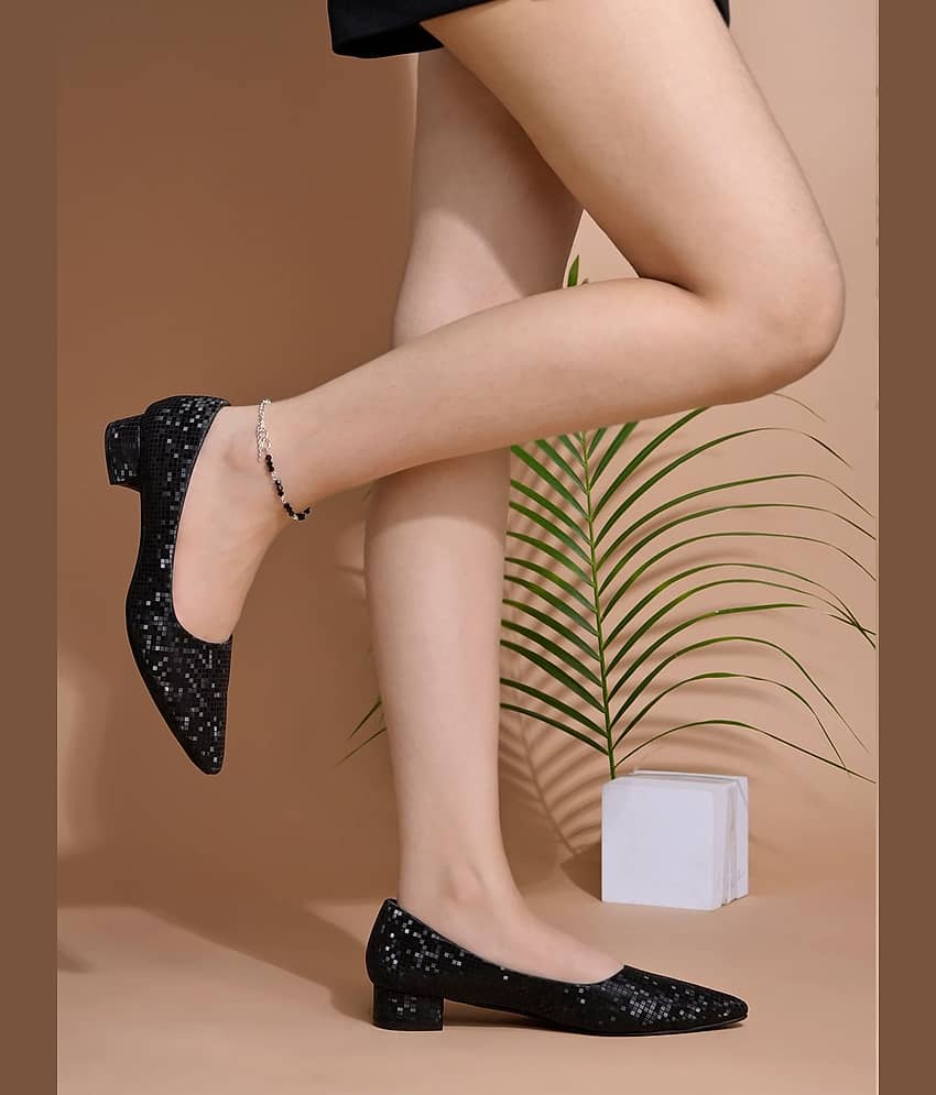 Shoetopia Black Women's Pumps Heels - Heels | Buy online on ZillyBuy