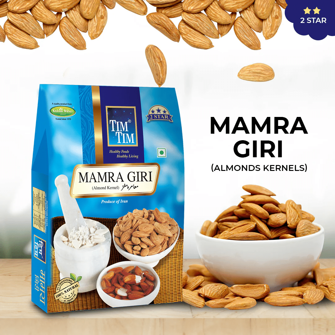     			Tim Tim Mamra Almonds 250g