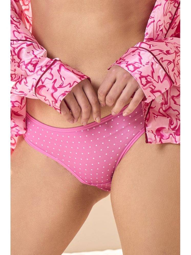 Clovia Nylon Printed Women's Bikini ( Pink ) Bikini Clovia Nylon Printed Women's Bikini ( Pink ) Bikini