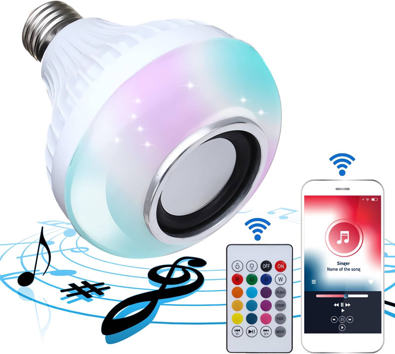 SPARKWORLD 12W Cool Day Light Smart Bulb ( Single Pack ) SPARKWORLD 12W Cool Day Light Smart Bulb ( Single Pack )