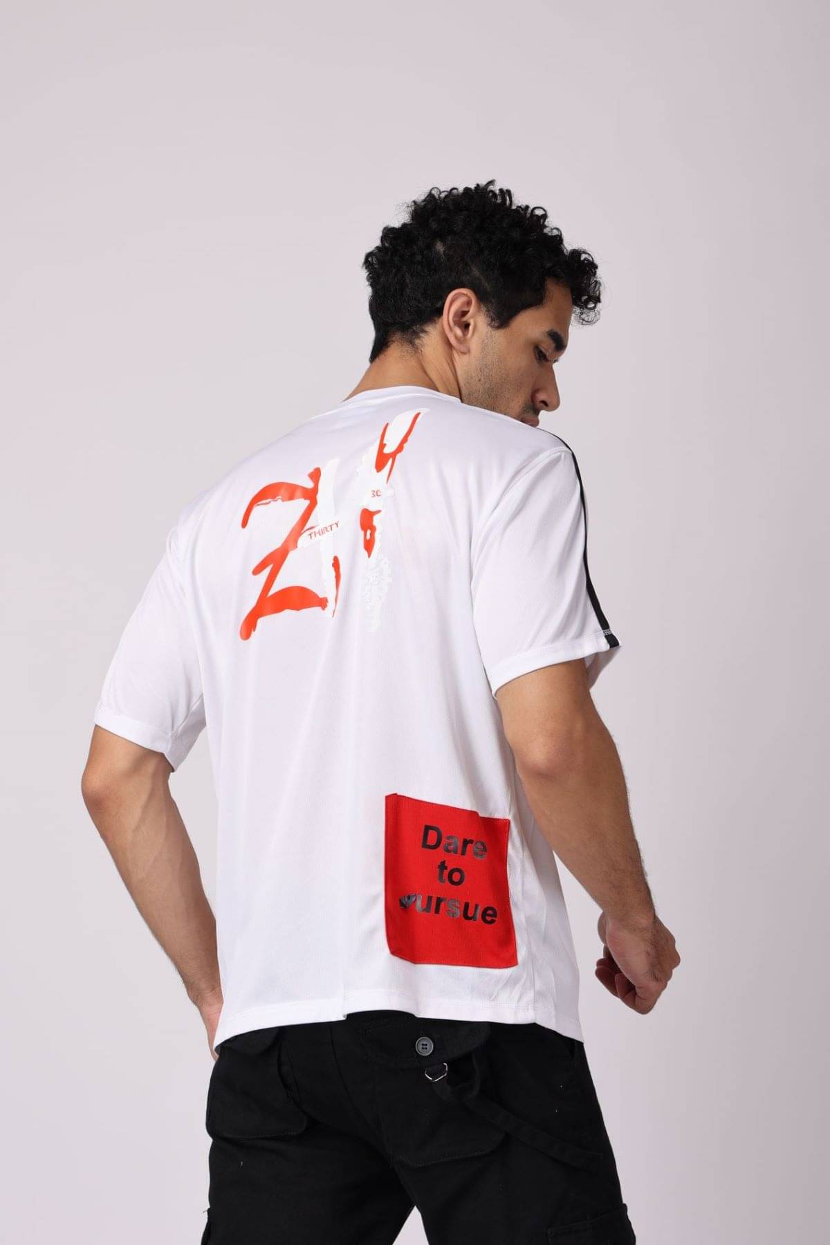     			yellow tree Men Polyester Regular Fit Printed T-Shirt ( White )