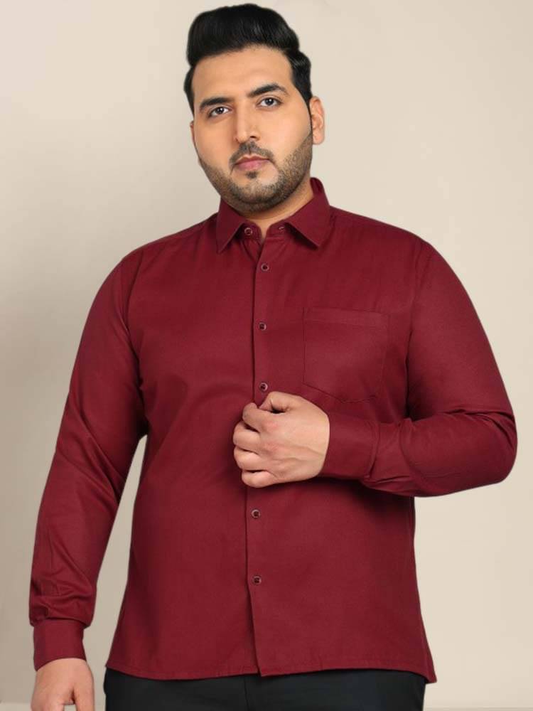     			ADWYN PETER 100% Cotton Regular Fit Solids Full Sleeves Men's Casual Shirt - Red ( Pack of 1 )