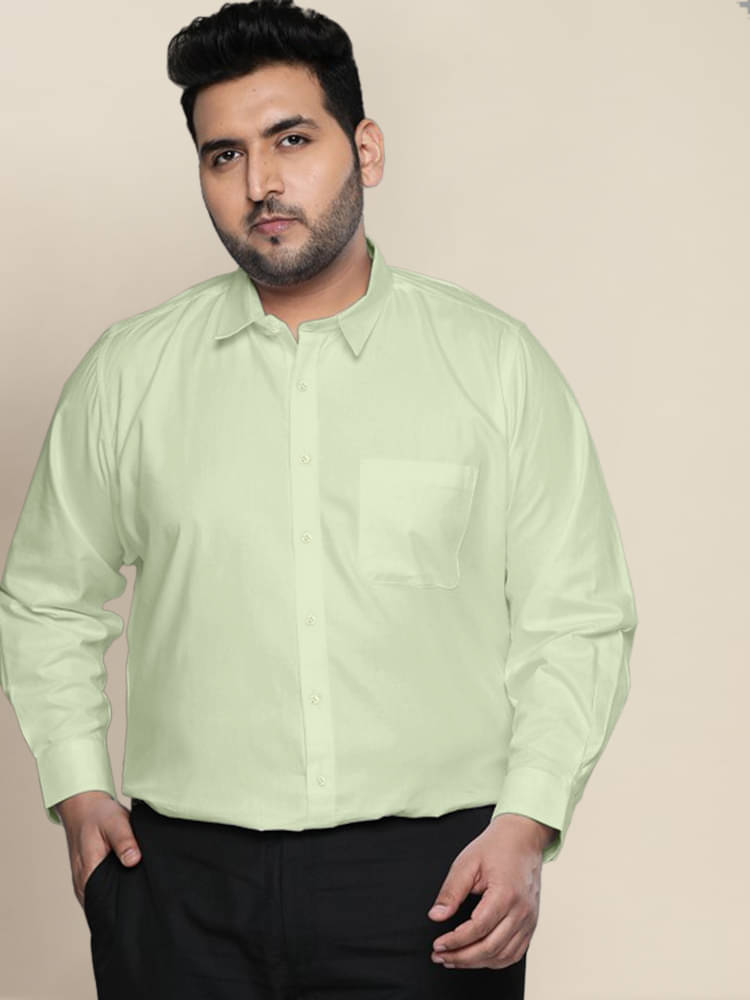 ADWYN PETER 100% Cotton Regular Fit Solids Full Sleeves Men's Casual Shirt - Green ( Pack of 1 ) ADWYN PETER 100% Cotton Regular Fit Solids Full Sleeves Men's Casual Shirt - Green ( Pack of 1 )