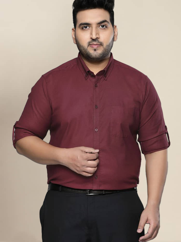 ADWYN PETER 100% Cotton Regular Fit Solids Full Sleeves Men's Casual Shirt - Black ( Pack of 1 )