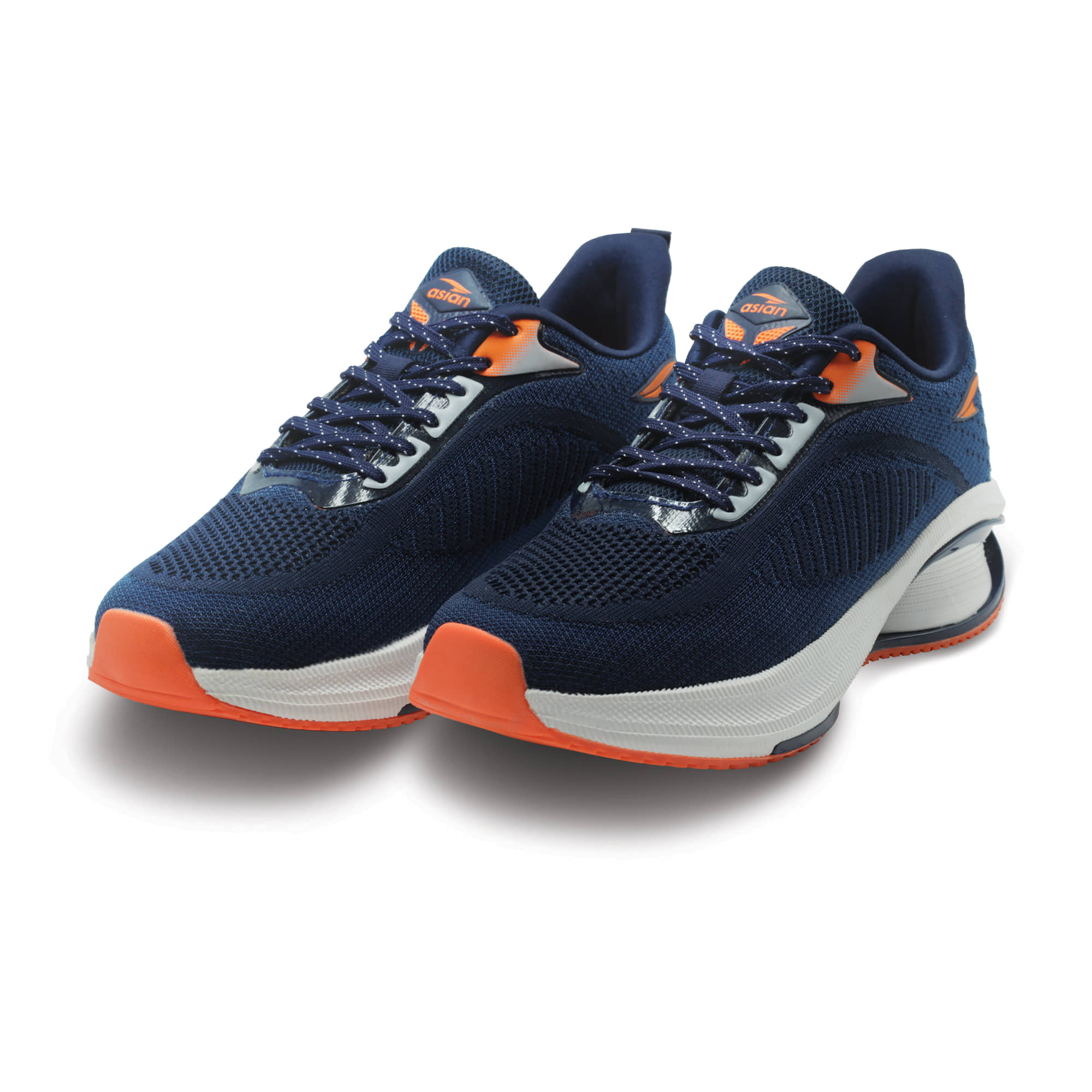ASIAN POWERPLAY-01 Navy Men's Sports Running Shoes - Sports Shoes | Buy online on ZillyBuy