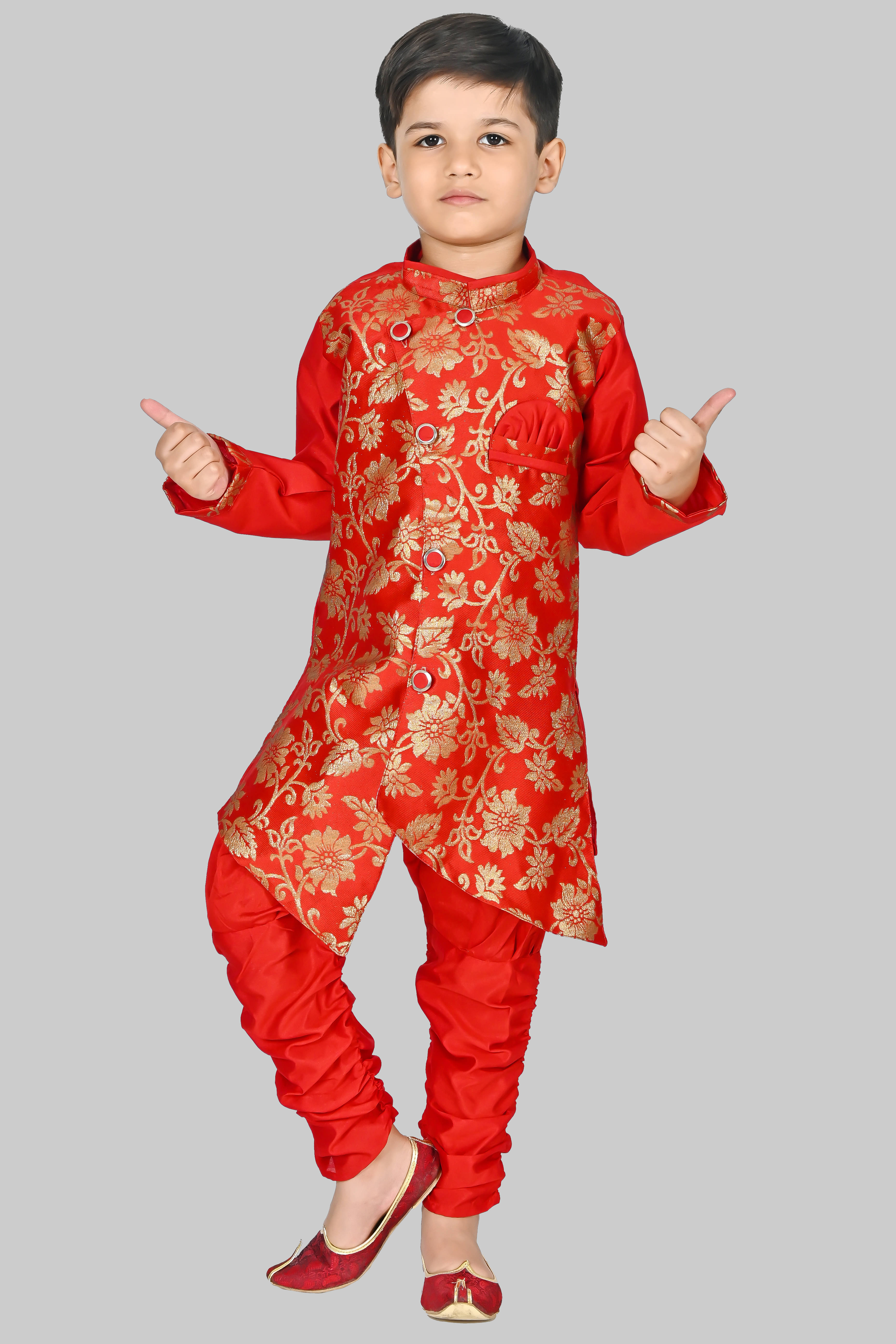     			BACCHA GANG Pack of 1 Boys Cotton Blend ( Red )