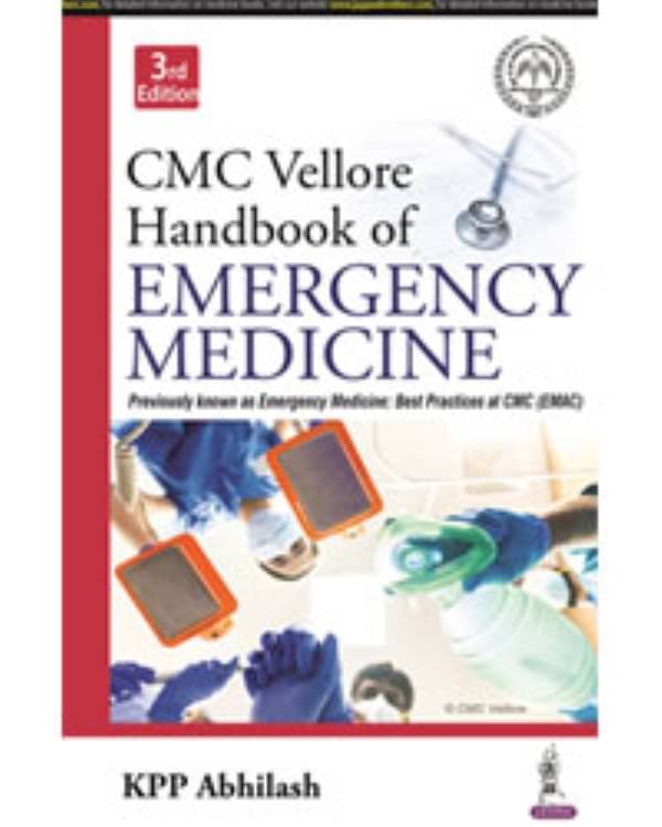    			CMC Vellore Handbook of Emergency Medicine 3rd Edition
