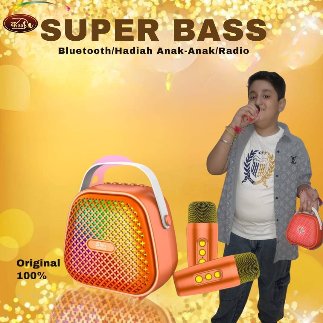     			Kaash Bluetooth Speaker Wireless Karaoke Players