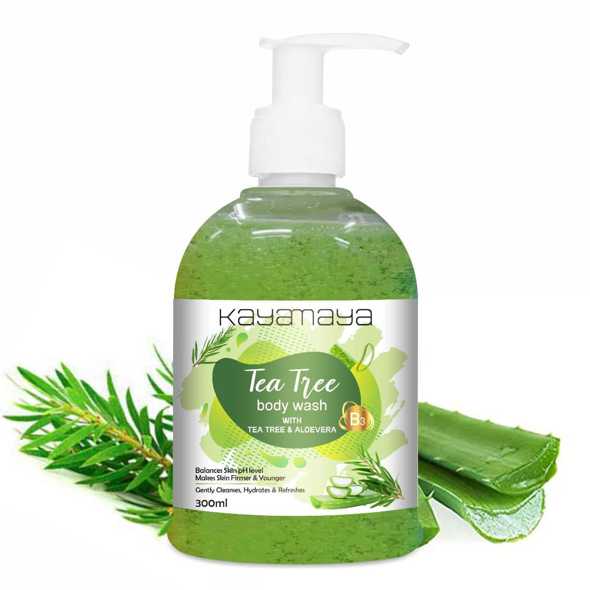 Tea Tree Body Wash with Tea Tree & Neem for Skin Purification