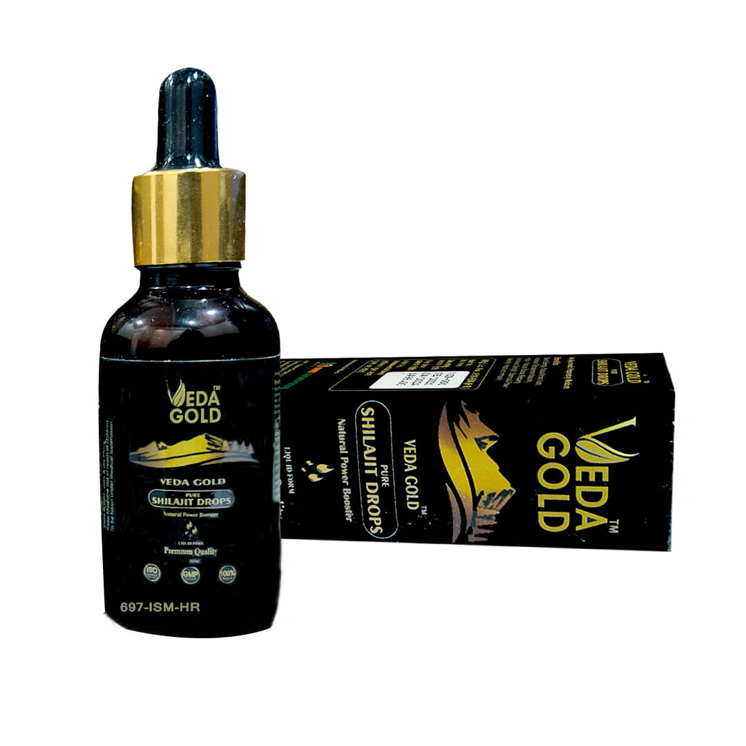     			Pure Original Himalayan shilajit/Shilajeet Liquid Black Drops | Supports Stamina,Gym, Bodybuilding For Men & Women - 30ml