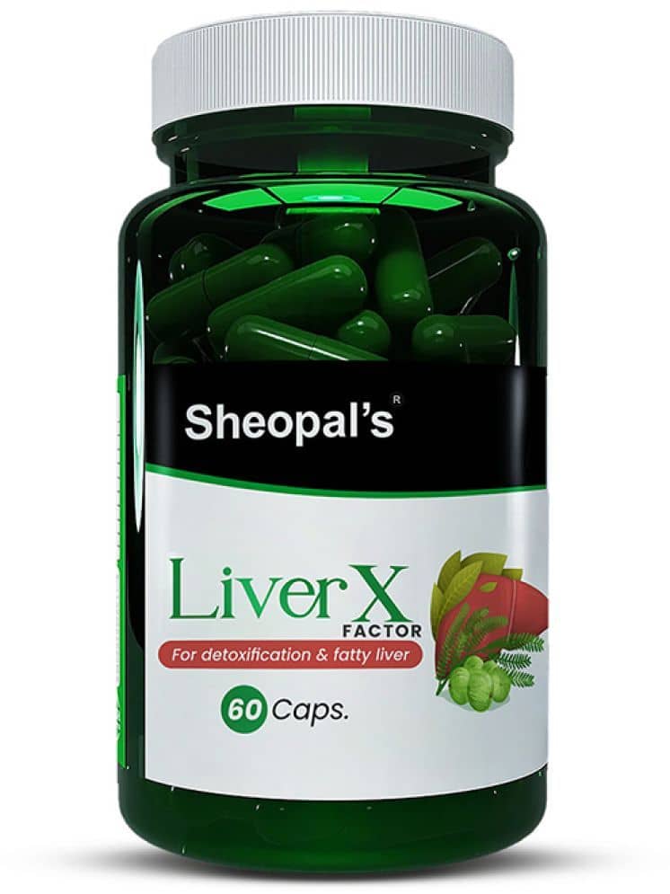 SHEOPAL'S Liver X |  Liver Detox For Fatty Liver Capsule 100 mg Pack Of 1