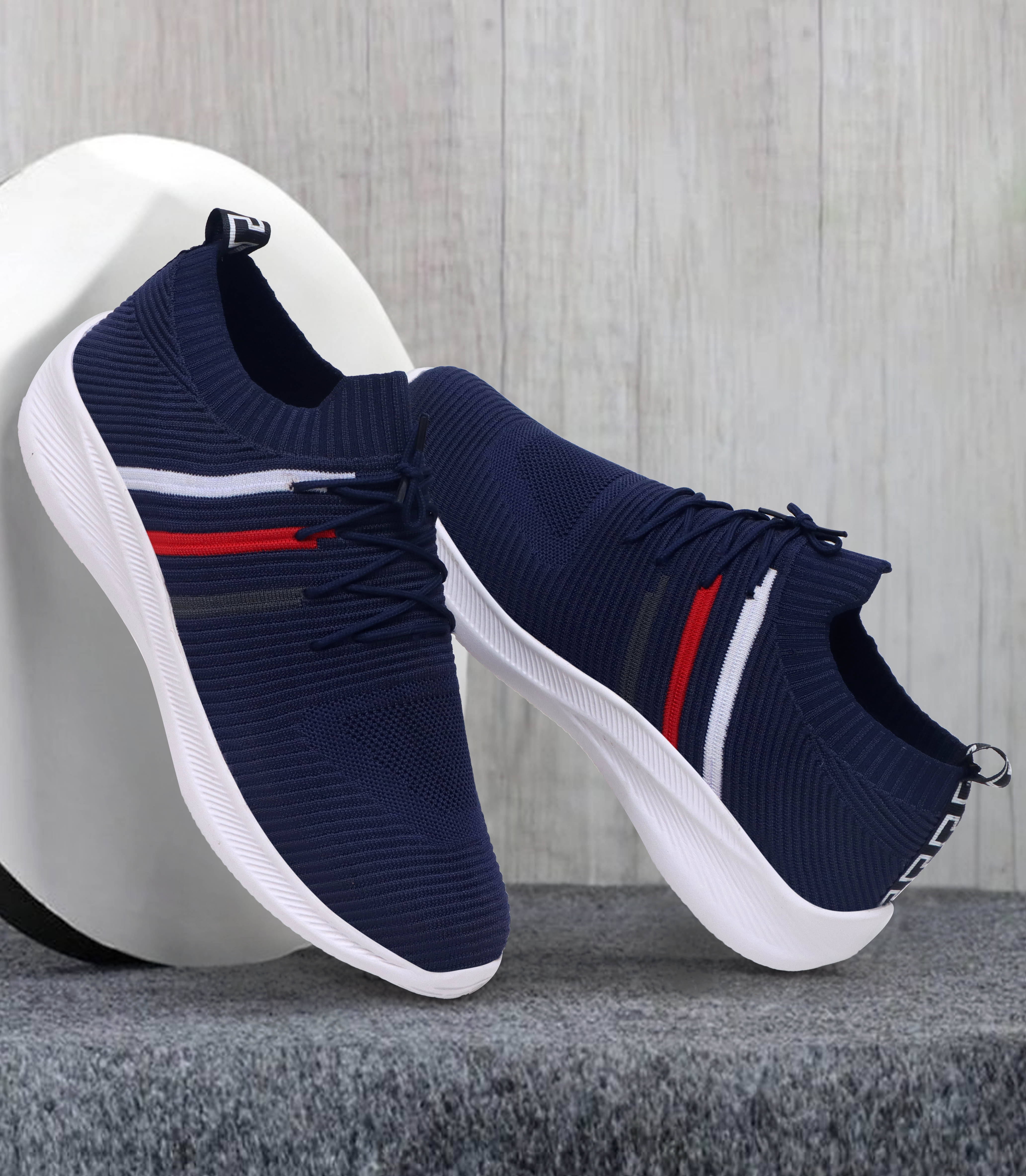     			SHUAN Blue Men's Outdoor Shoes