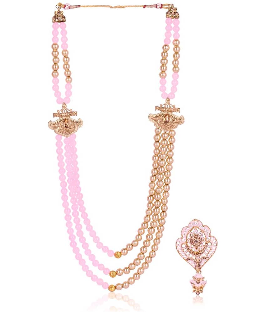 Wedding Groom Mala & Brooch Set for Men - Jewellery Sets | Buy online on ZillyBuy